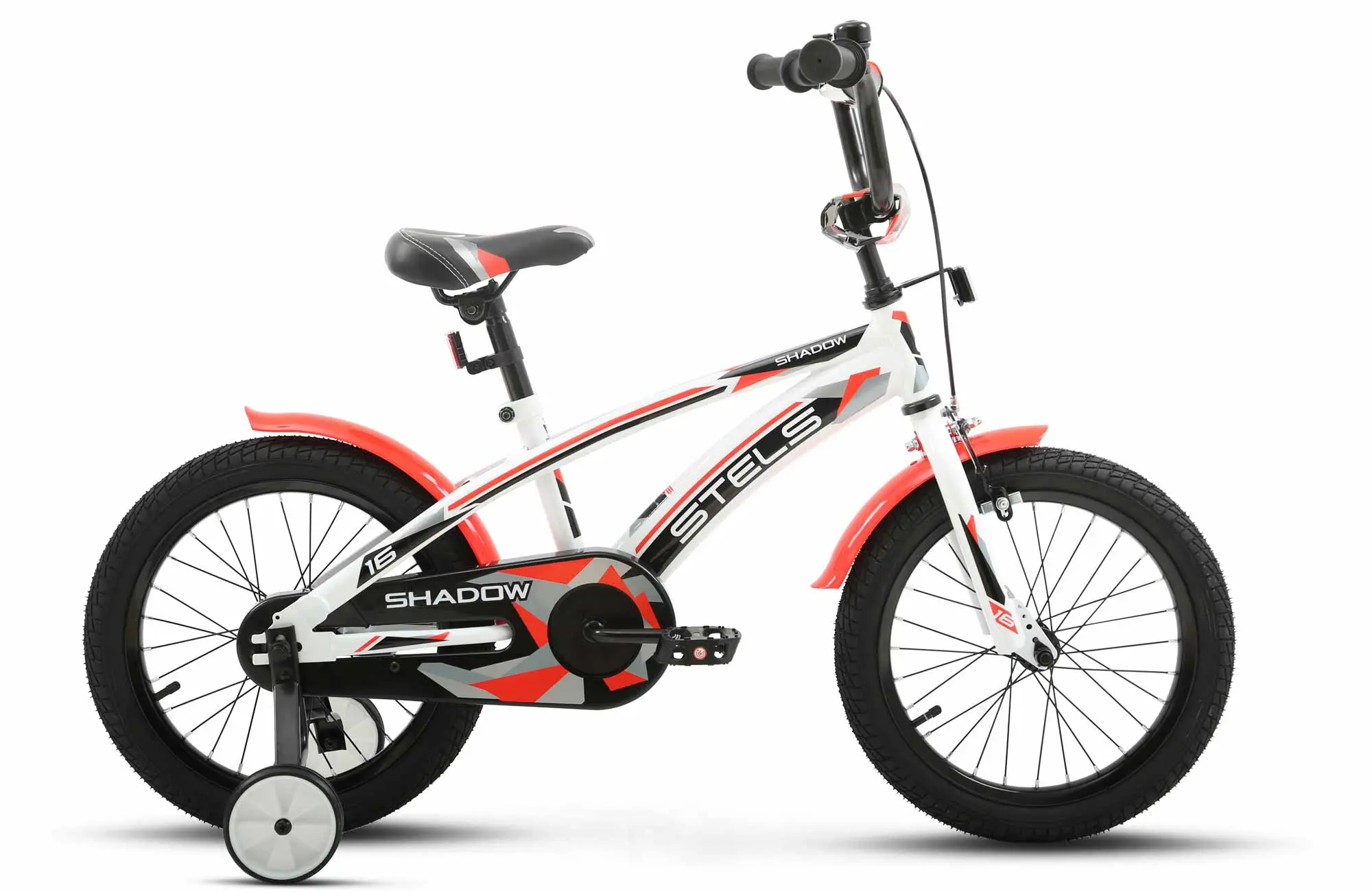 Детский велосипед Stels Shadow VC16 белый/красный 1