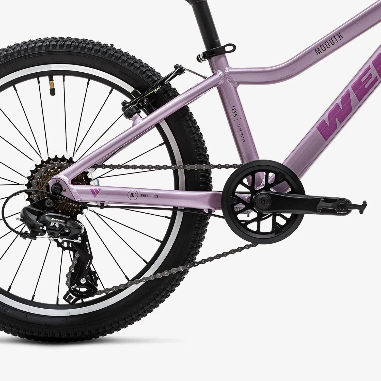 Детский велосипед Welt Moovix 2.0 VB 20 Amazing Pink 1