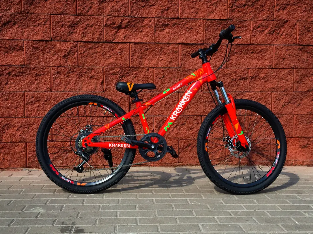 Велосипед Krakken Bones 2023 (красный) 1