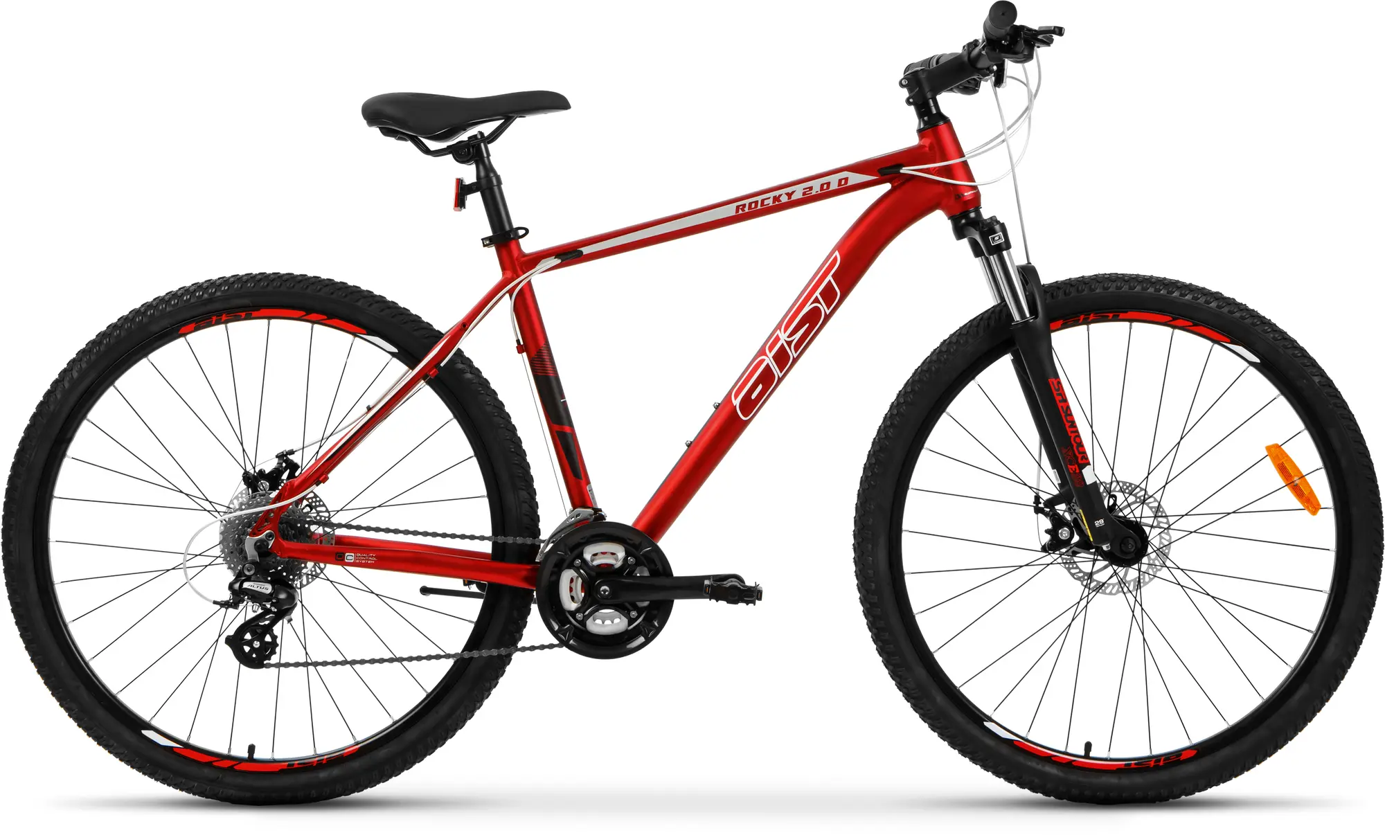 Велосипед Aist Rocky 2.0 27.5 Disc красный 1