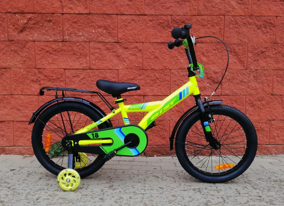 Детский велосипед AIST Stitch 18 2025 (желтый) 1
