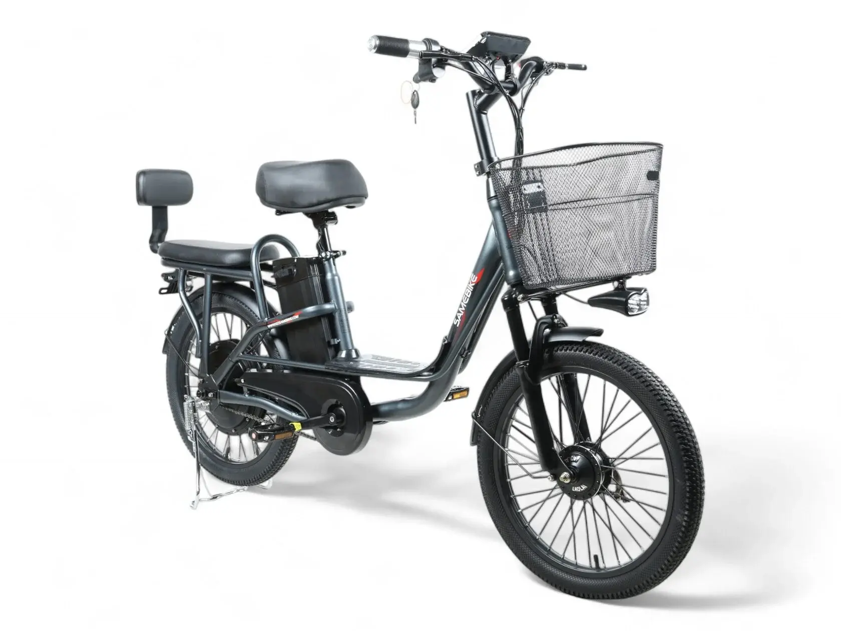 Электровелосипед SameBike RX350 Серебристый 1