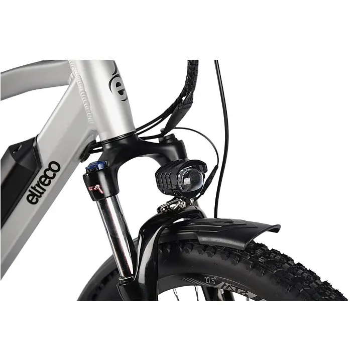 Электровелосипед Eltreco XT 850 Pro серебристый матовый-3197 2