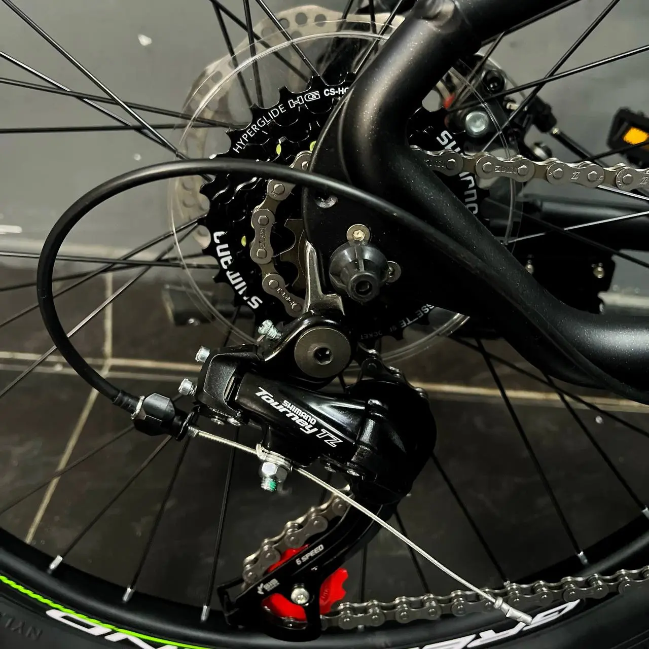 Велосипед Greenland Demetra 24 2.0 черный 2