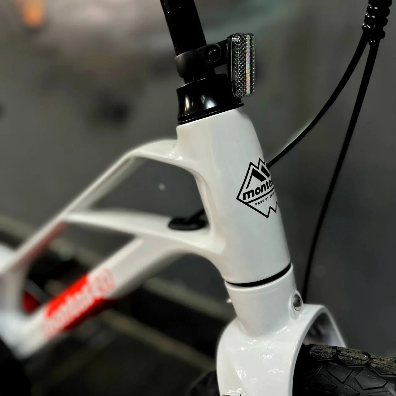 Детский велосипед Montasen MB07 16 белый 3