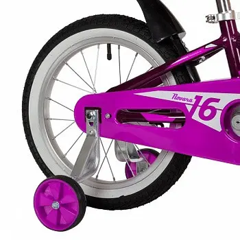 Детский велосипед Novatrack Novara 16 2022 165ANOVARA.VL22 (фиолетовый) 1