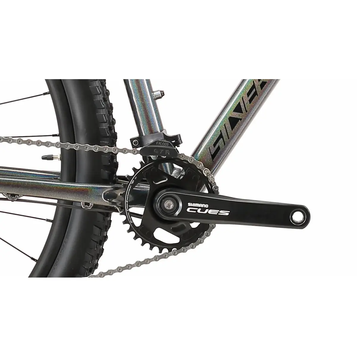 Велосипед SILVERBACK SE:SERIES 10 29 GLOSS RAINBOW PEARL/MATT BLACK XL(490mm) 2026 2