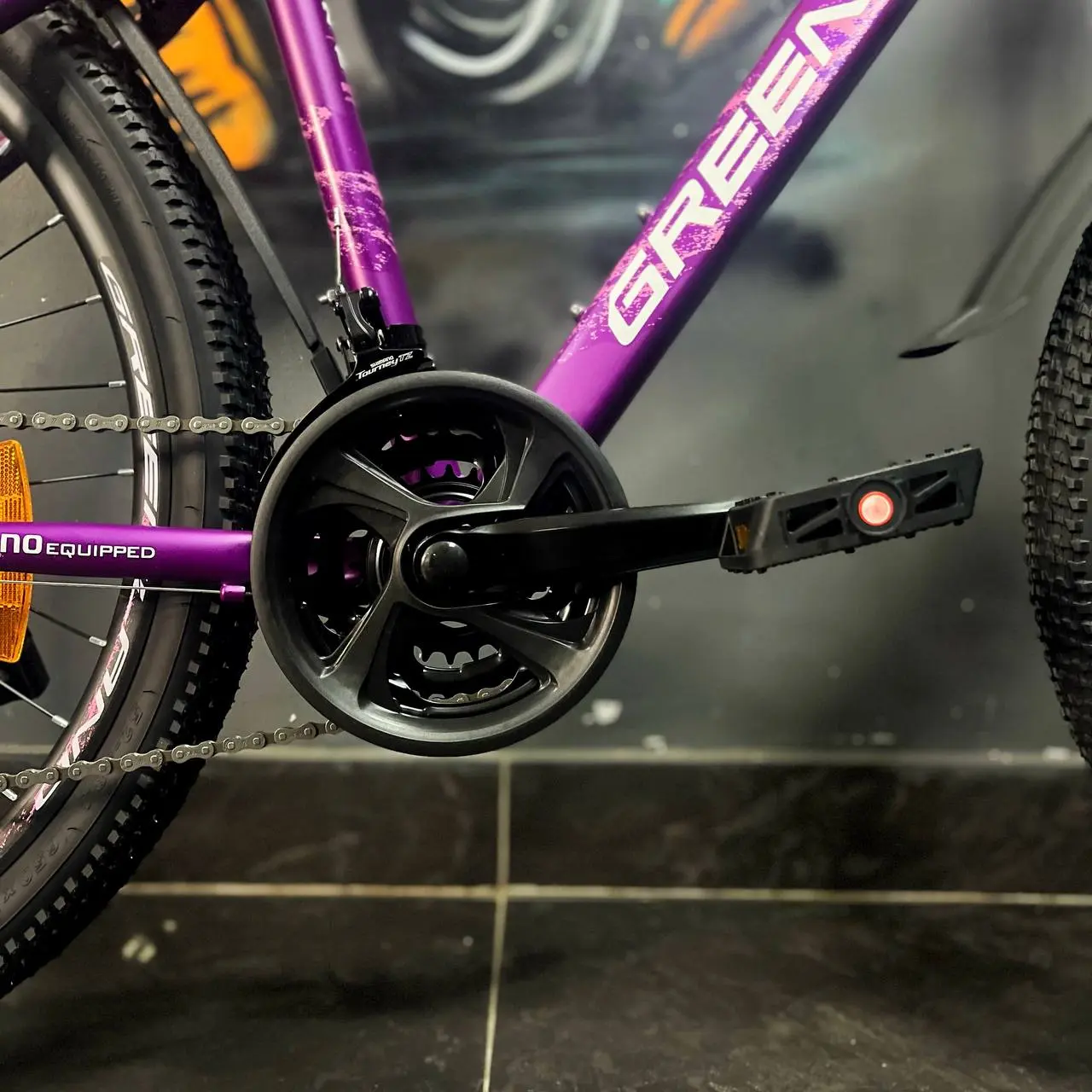 Велосипед Greenland Demetra 27.5 Pro фиолетовый 1