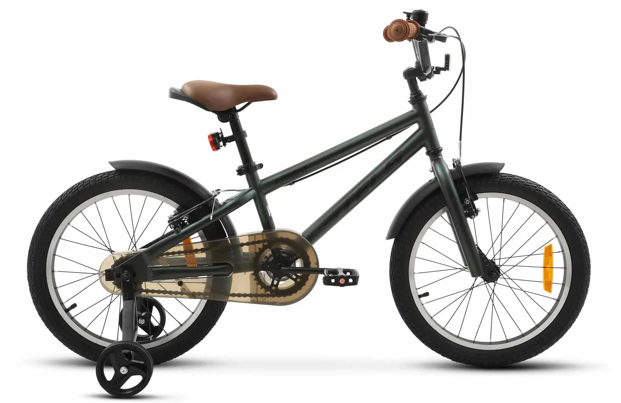 Детский велосипед Stels Arrow 16 темный-зеленый 1