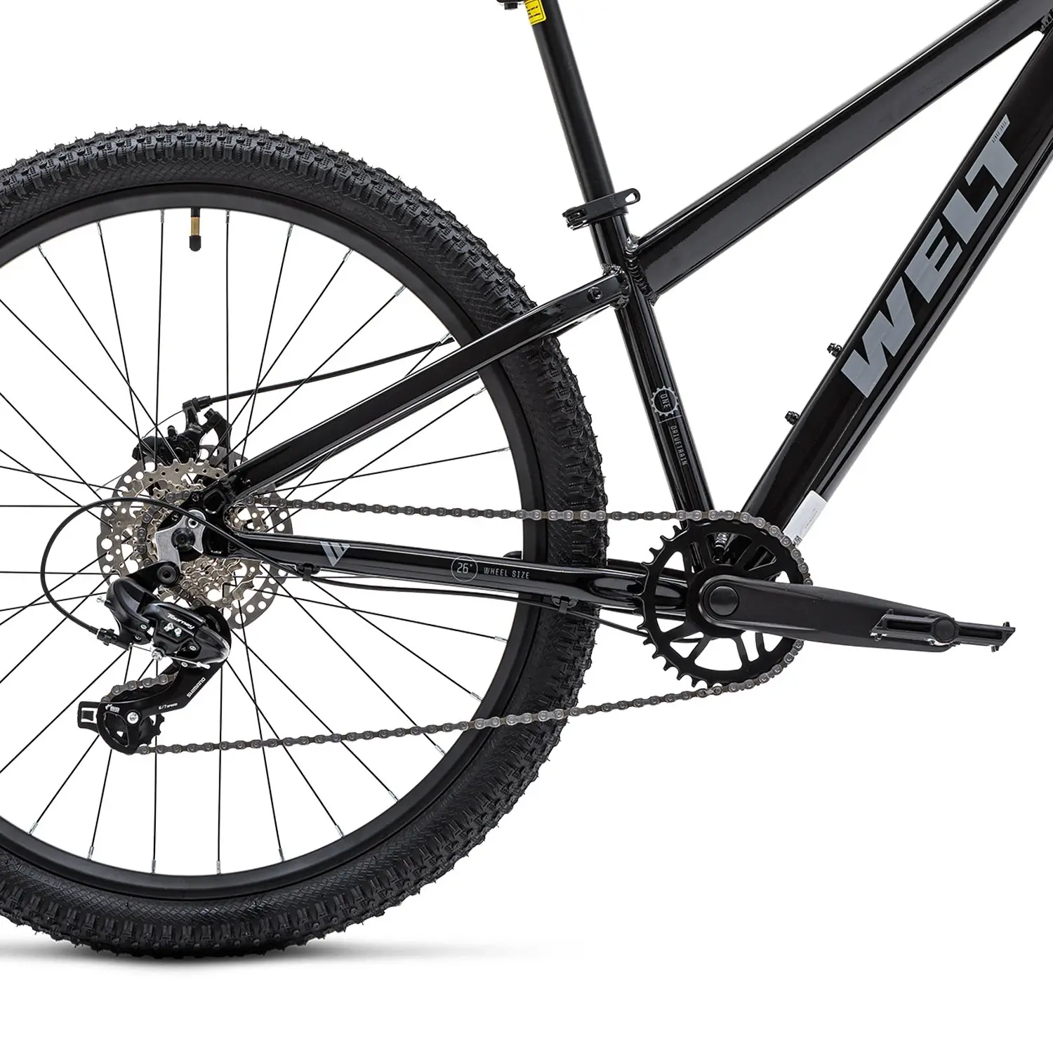 Велосипед Welt Storm 26 MD Pure Black 1