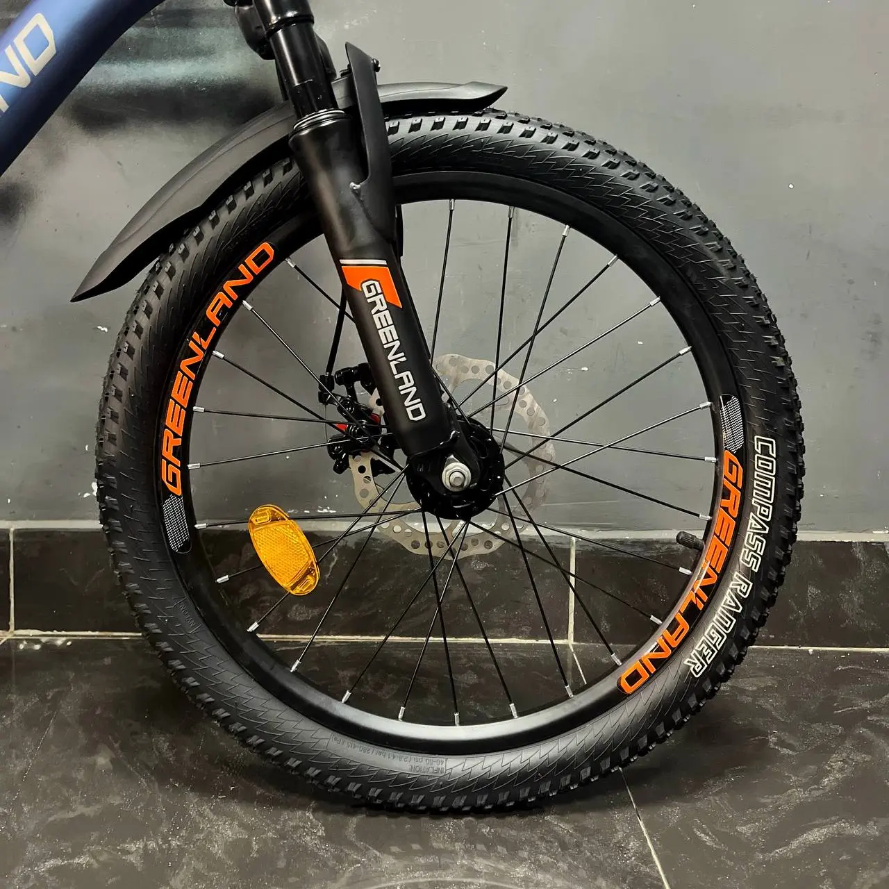 Детский велосипед Greenland Tommy 20 синий-оранжевый 2