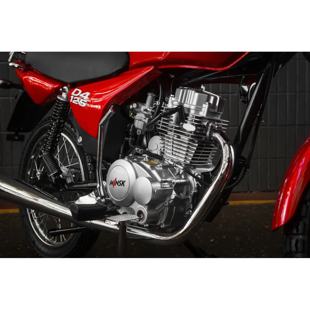 Мотоцикл M1NSK D4 125 красный 1