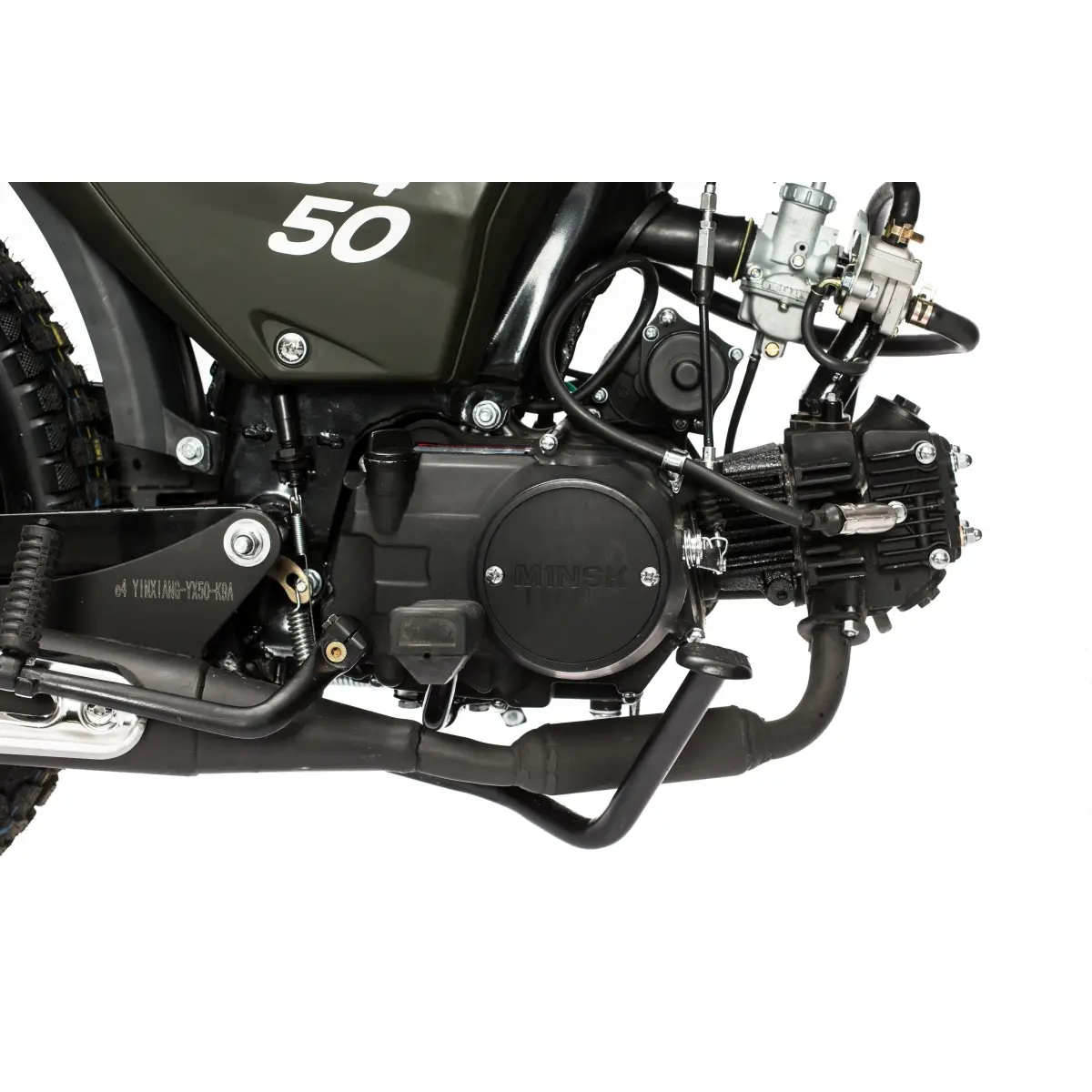 Мопед M1NSK D4 50 зеленый 1