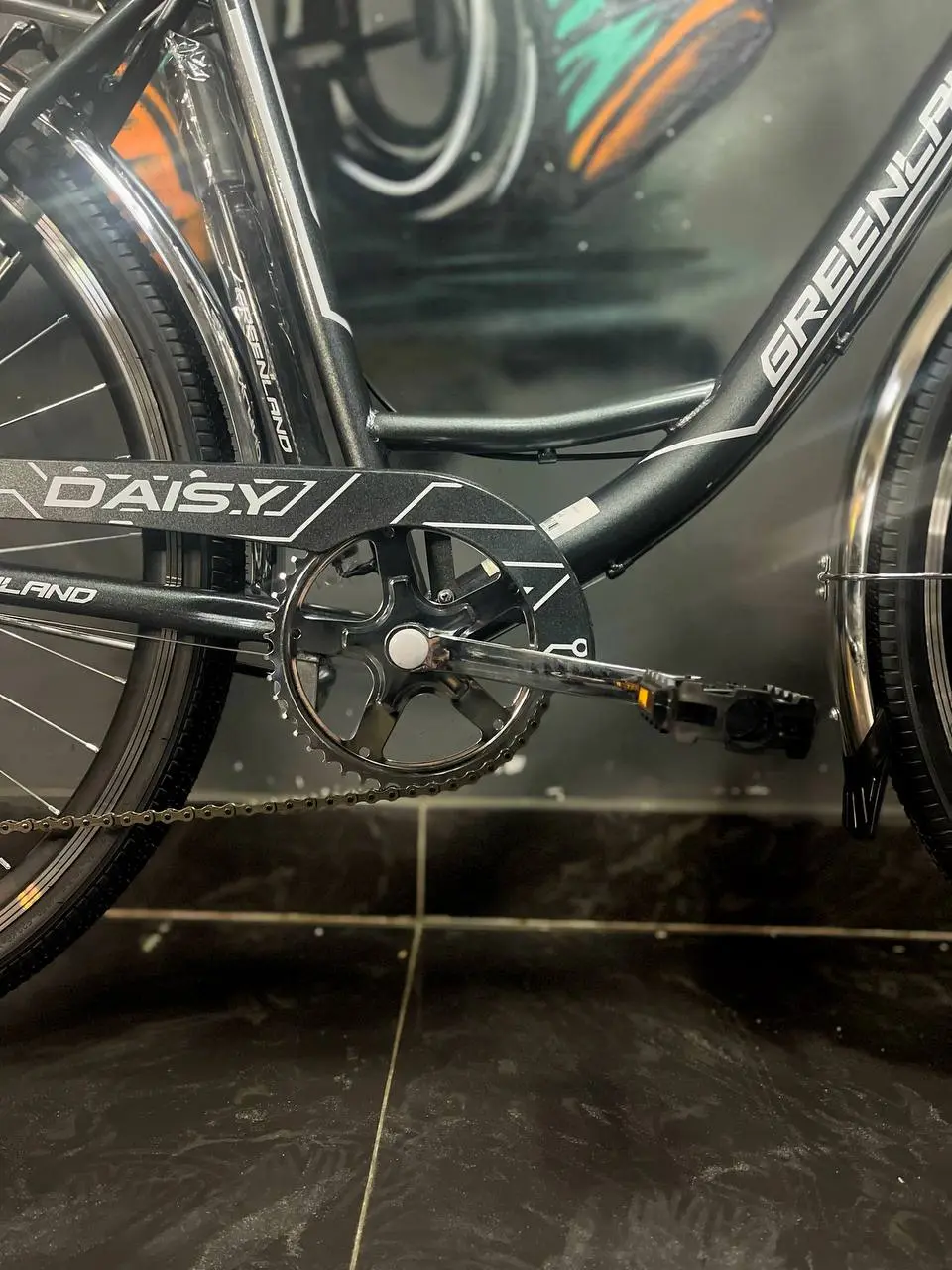Велосипед Greenland Daisy 28 7S серый 1