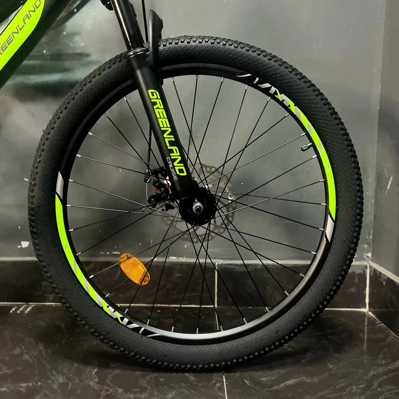 Велосипед Greenland Cruise 24 черный-зеленый 1