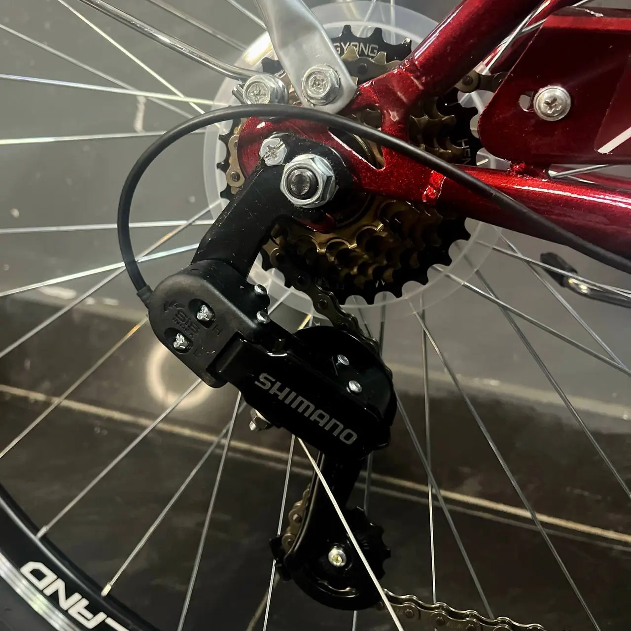 Велосипед Greenland Daisy 28 7S красный 1