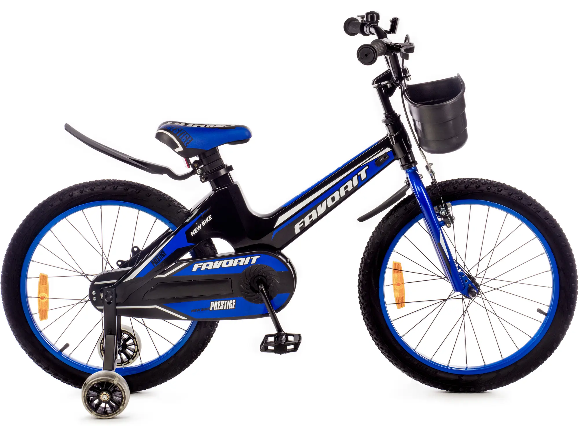 Детский велосипед Favorit Prestige 18 синий 1