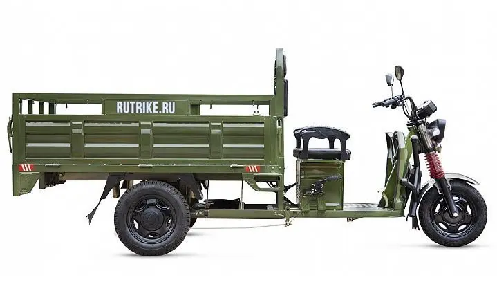 Грузовой электротрицикл Rutrike D4 NEXT 1800 60V1200W Черный матовый 1