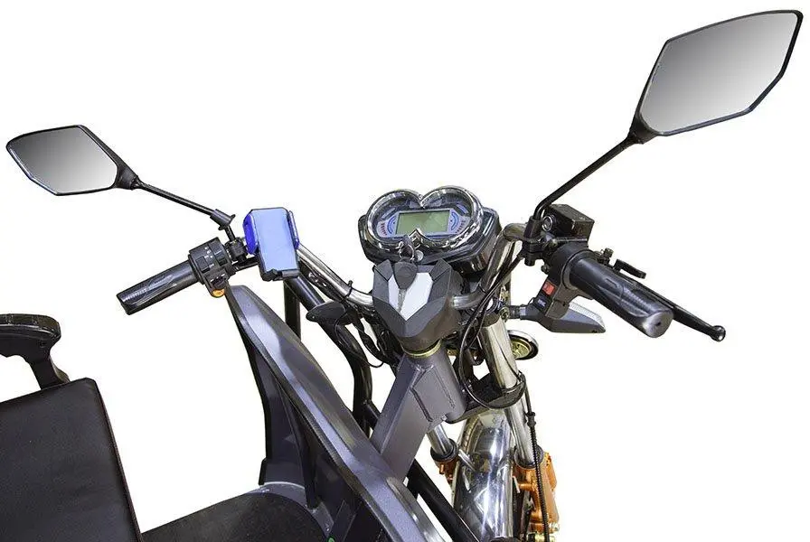 Грузовой электрический трицикл Rutrike Дукат 1500 60V 1000W серый 1