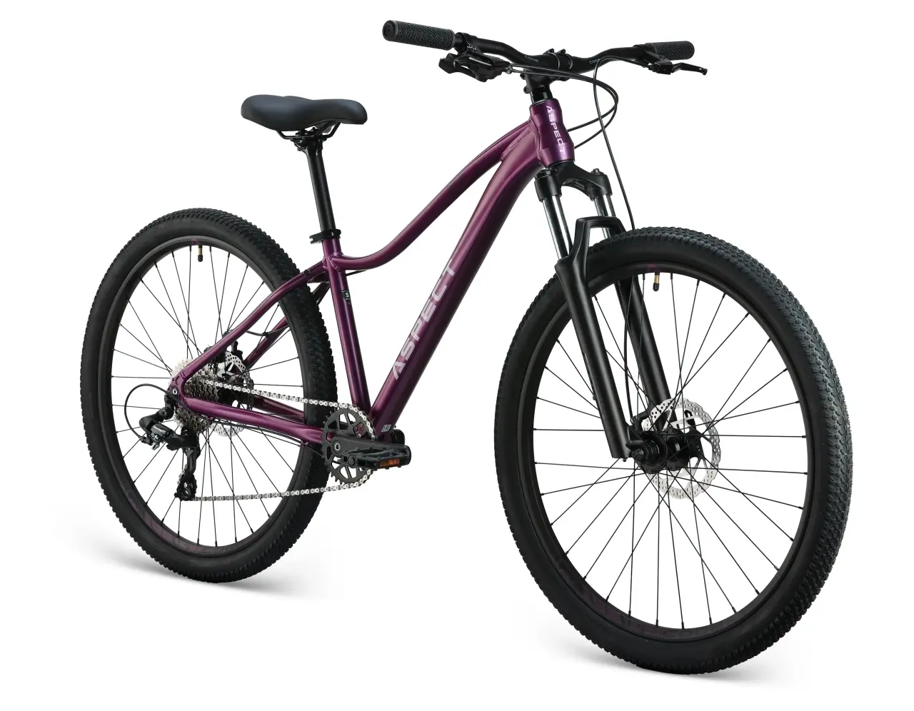 Велосипед Aspect Alma 27.5 фиолетовый 1