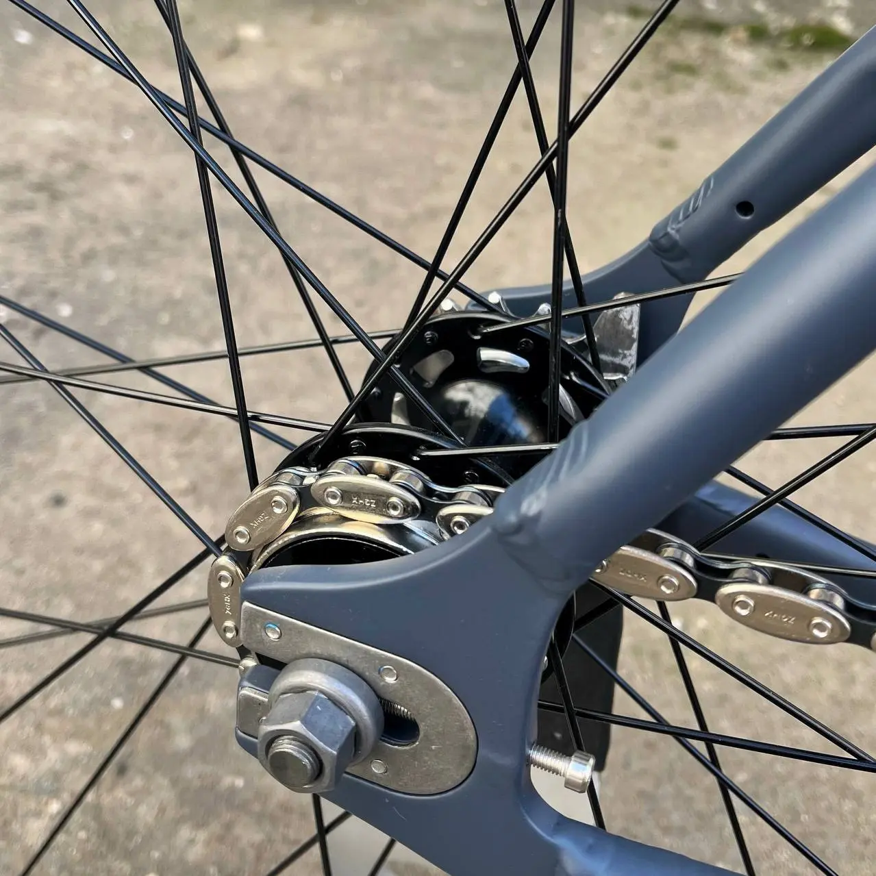 Городской велосипед Aist FX 1.0 серый 2