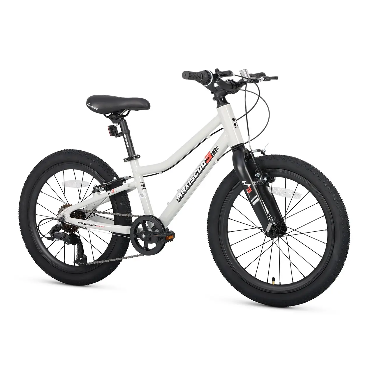 Велосипед детский Maxiscoo 3BIKE 20 L Серый (2025) 1