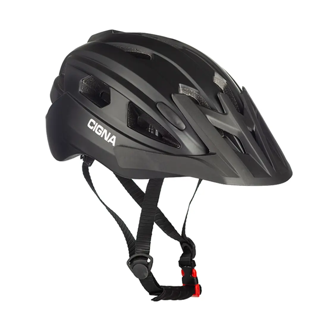 Шлем велосипедный Cigna WT-041  (чёрный 54-57см) 1