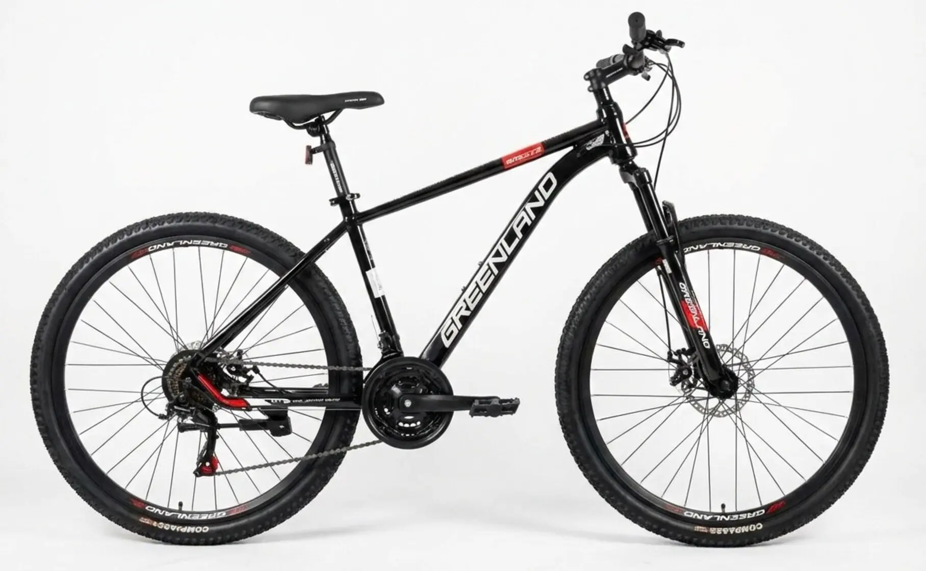 Велосипед Greenland Breeze 27,5 черный-красный 1