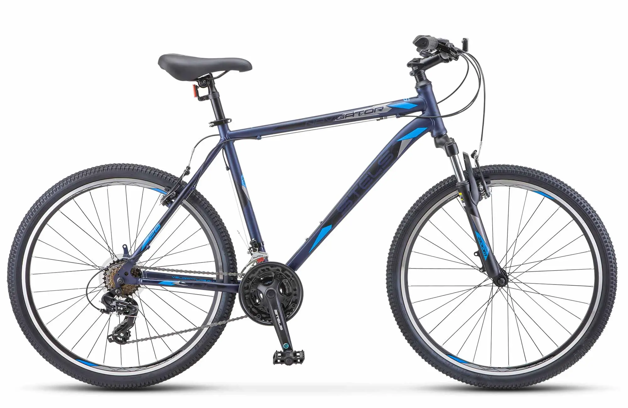 купить Велосипед Stels Navigator-500 26 V Темно-синий 1