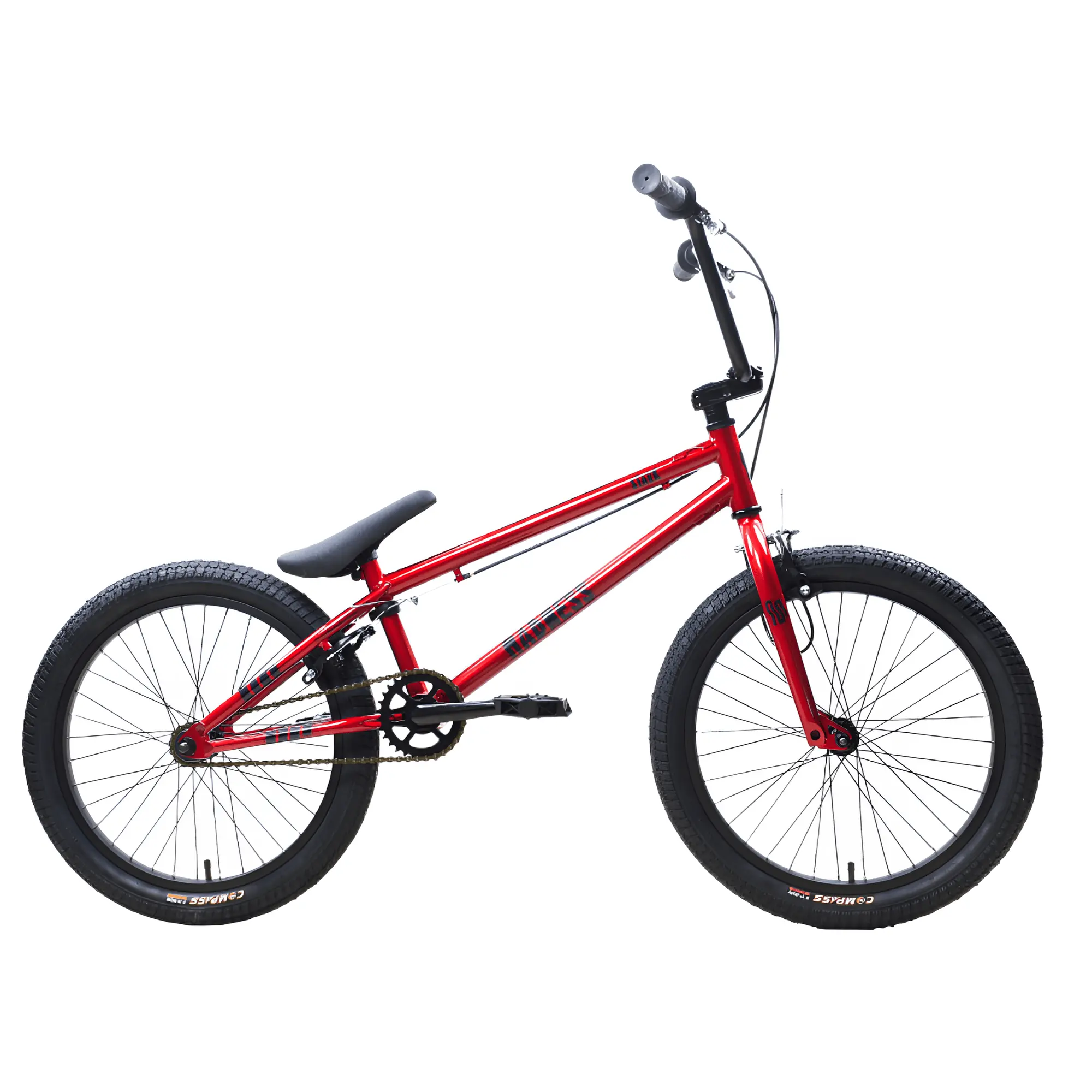 Велосипед Stark Madness BMX 1 2025 (красный/черный/черный) 1