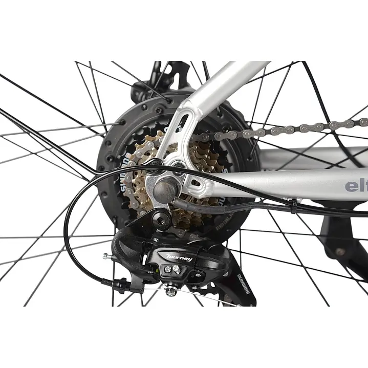Электровелосипед Eltreco BigCat Dual Next Черный матовый-3178 1