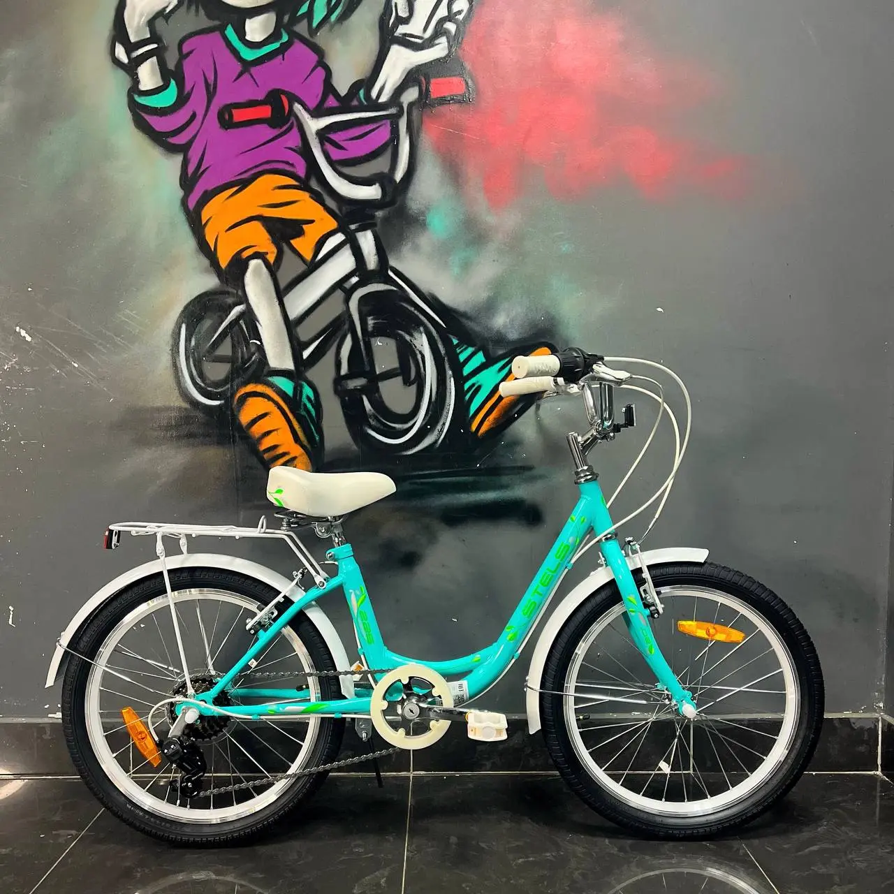 Детский велосипед Stels Pilot 225 V Z010 Мятный 2