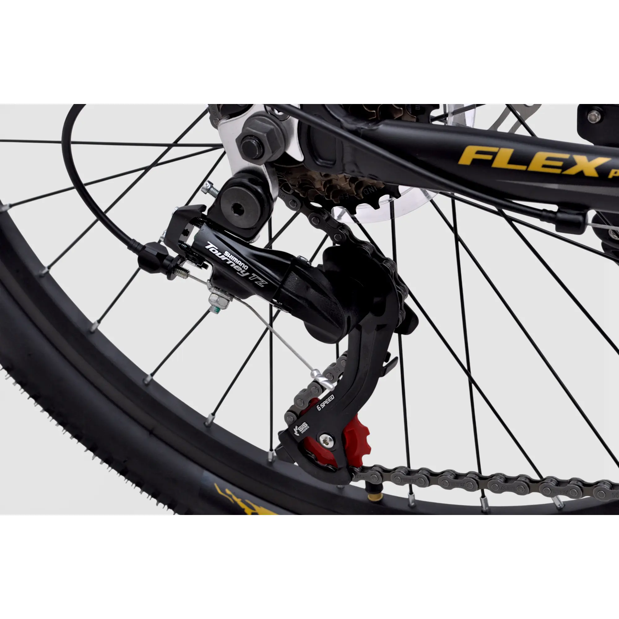 Велосипед Delta Flex Pro 24 чёрно-золотой 1