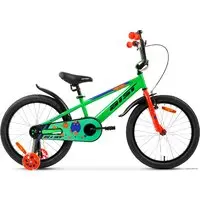 Детский велосипед AIST Pluto 18 2023 (зеленый) 2