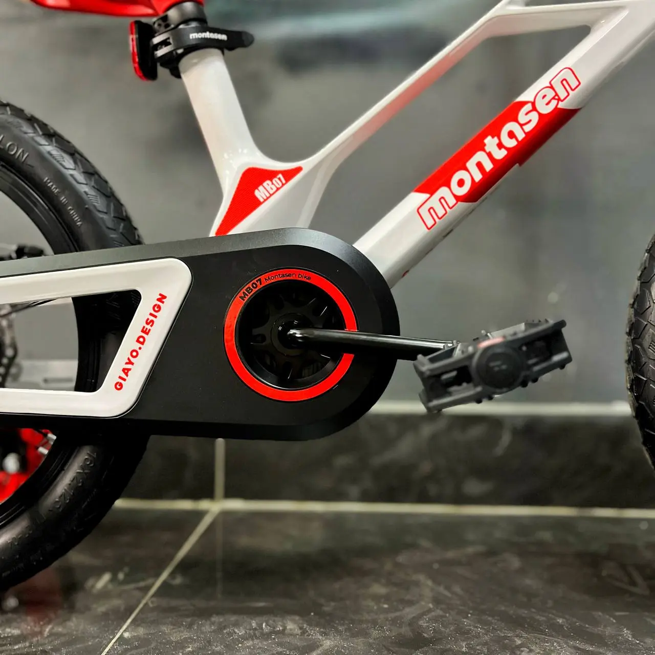 Детский велосипед Montasen MB07 16 белый 2