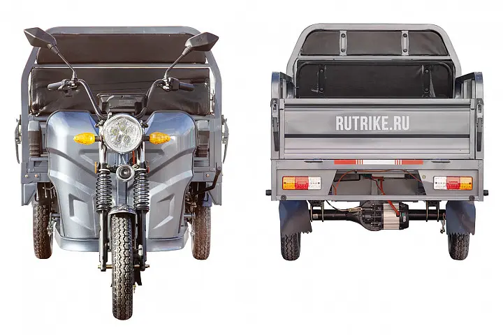 Грузовой электротрицикл Rutrike Мастер 1500 60V1000W   Черный матовый 1