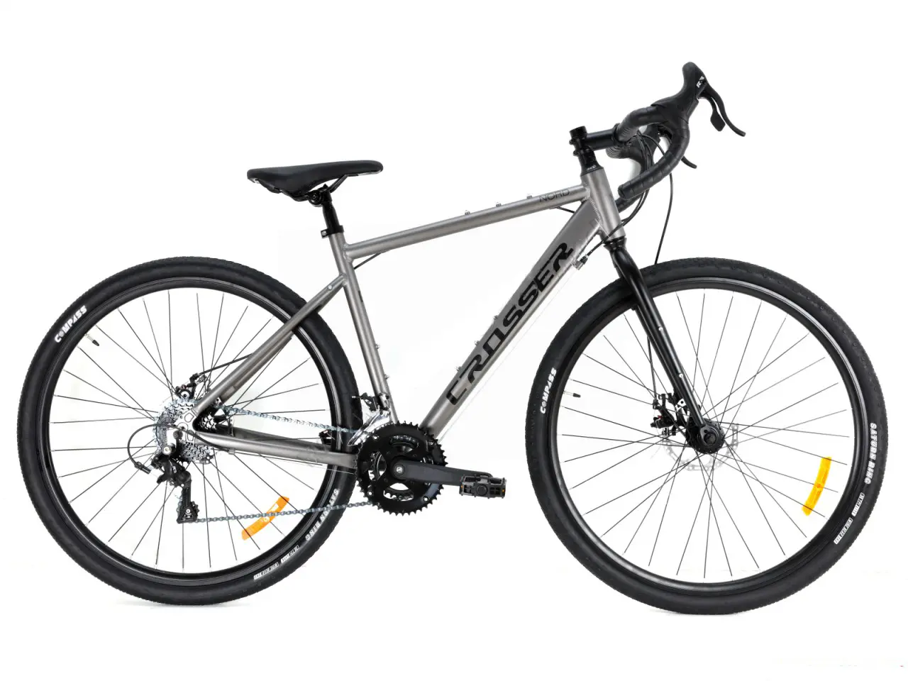 Велосипед Crosser Gravel Nord 700C 530 Gray/Black 1