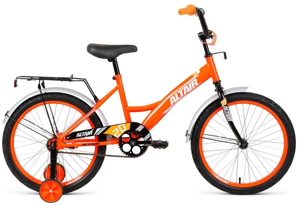 Детский велосипед Altair Kids 20 2022 (ярко-оранжевый/белый) 1