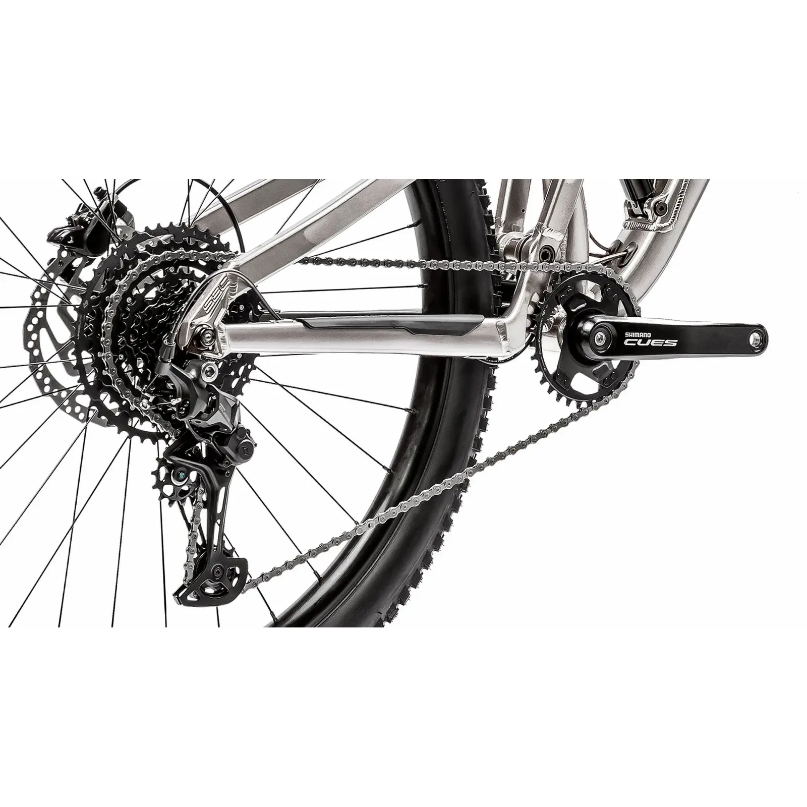 Велосипед SILVERBACK SE TRAIL 10 GLOSS MOONDUST METALLIC/MATT BLACK S(390mm) 1