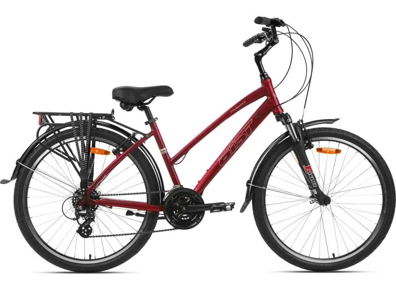 Велосипед AIST Cruiser 2.0 W р.13.5 2024 (красный) 1