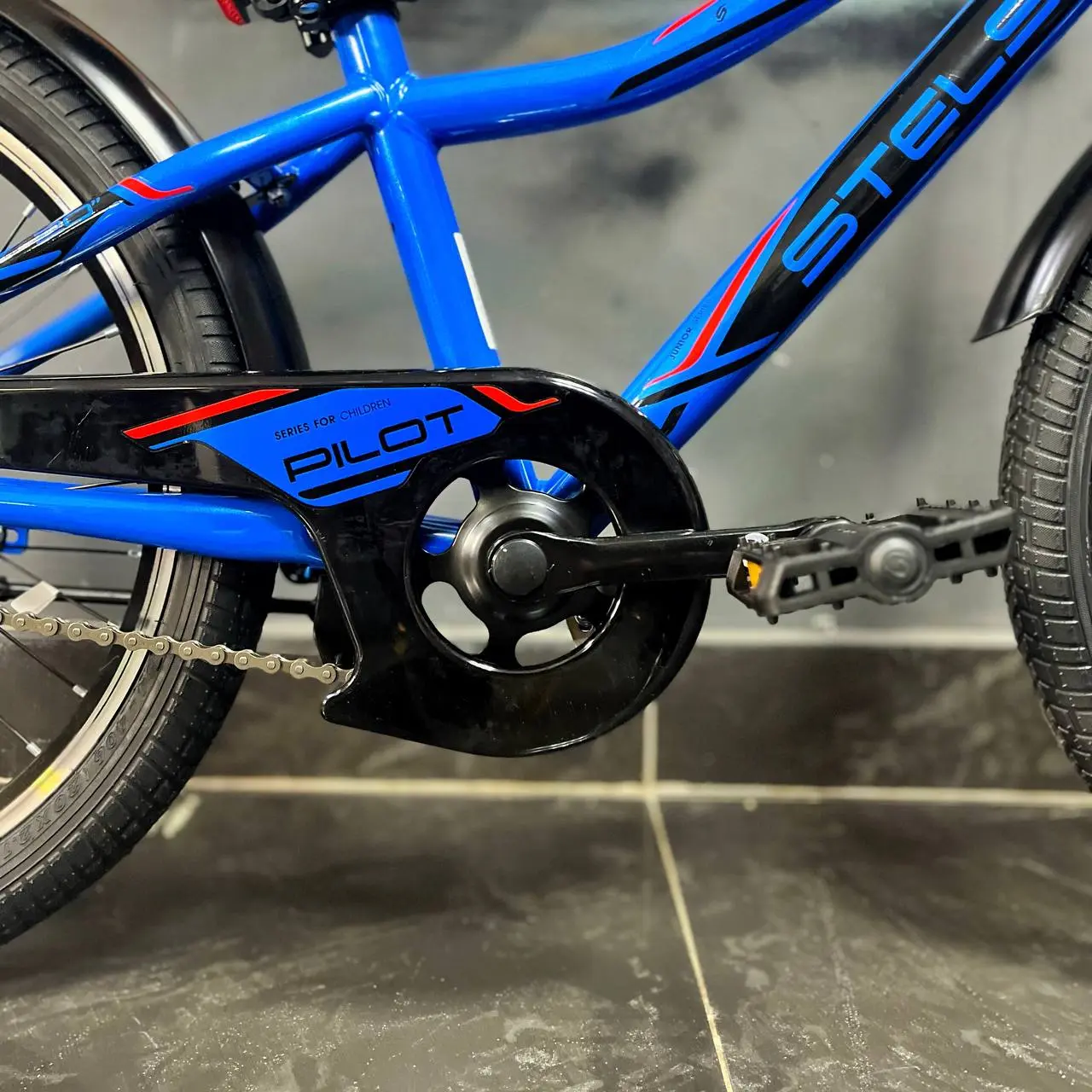 Детский велосипед Stels Pilot-210 20" Z010 синий 2