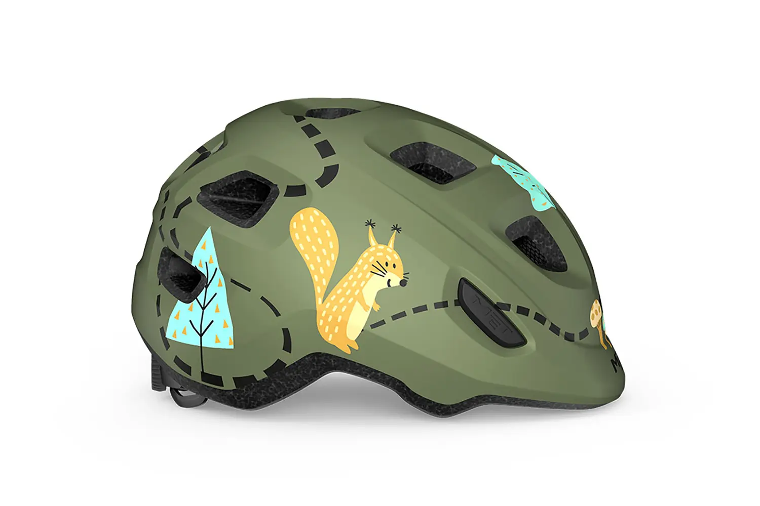 Велошлем детский Met Hooray MIPS Green Forest, S, 2026 1