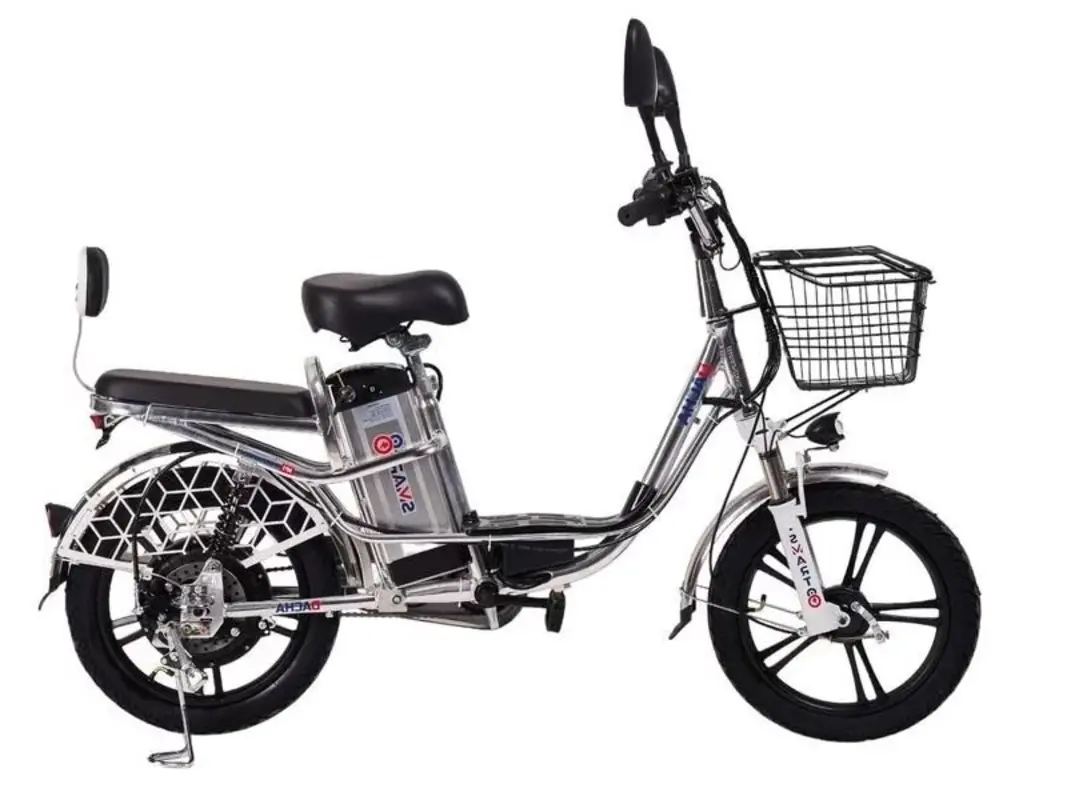 Электровелосипед Smart8 Dacha Серебро 1