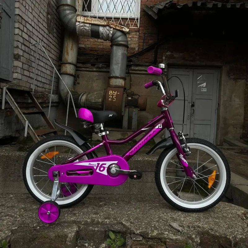 Детский велосипед Novatrack Novara 16 2022 165ANOVARA.VL22 (фиолетовый) 1