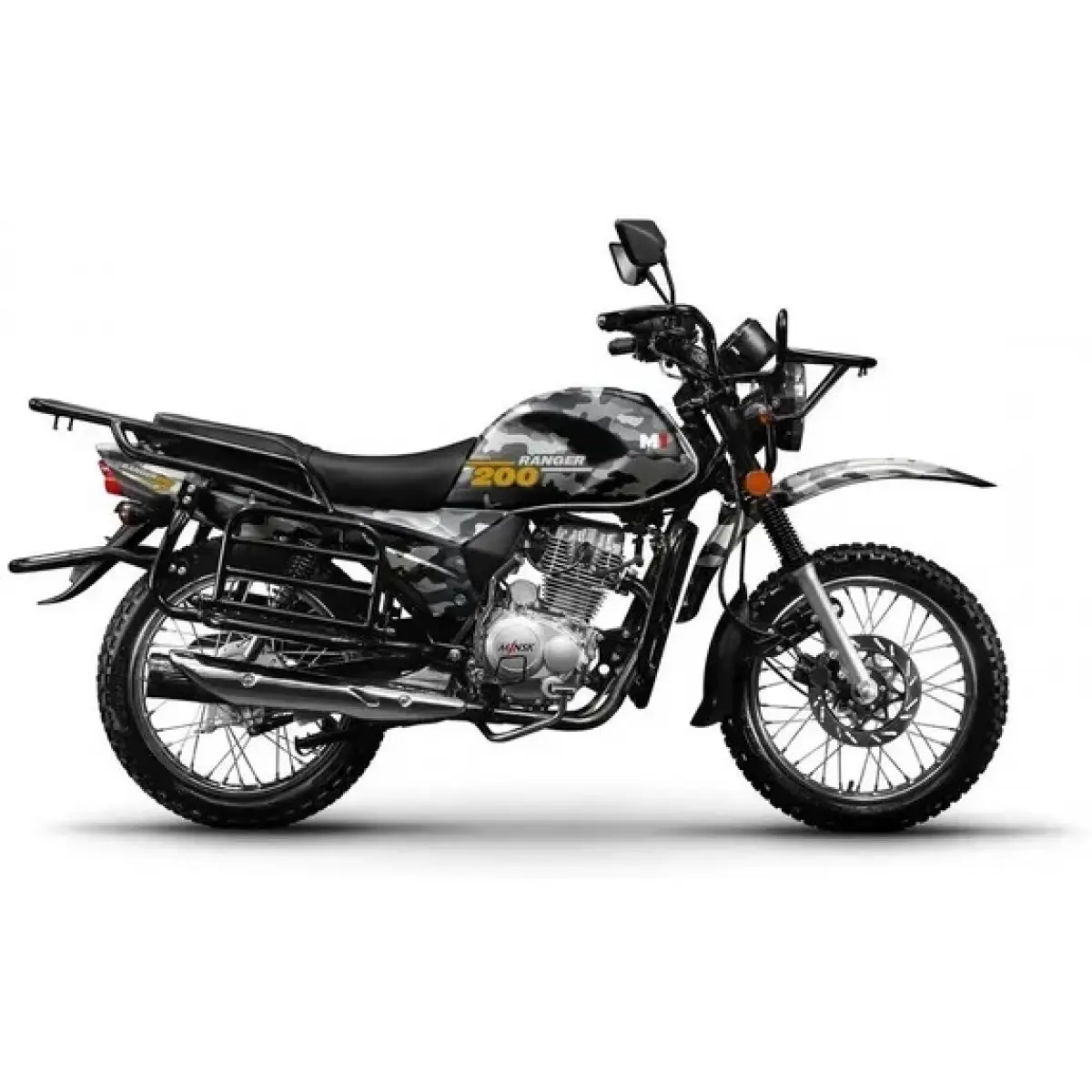 Мотоцикл M1NSK Ranger 200 YG-2FC (белый камуфляж) 1