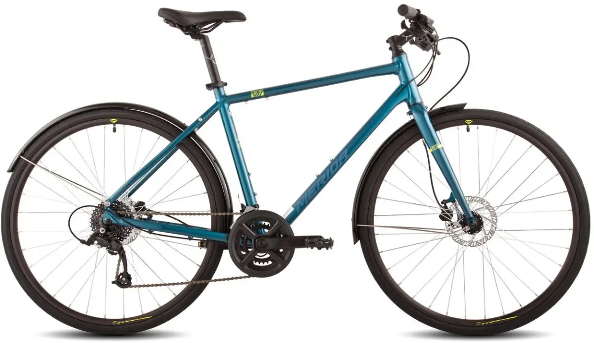 Merida Crossway Urban 50 Lady TealBlue/SilverBlue/Lime 1