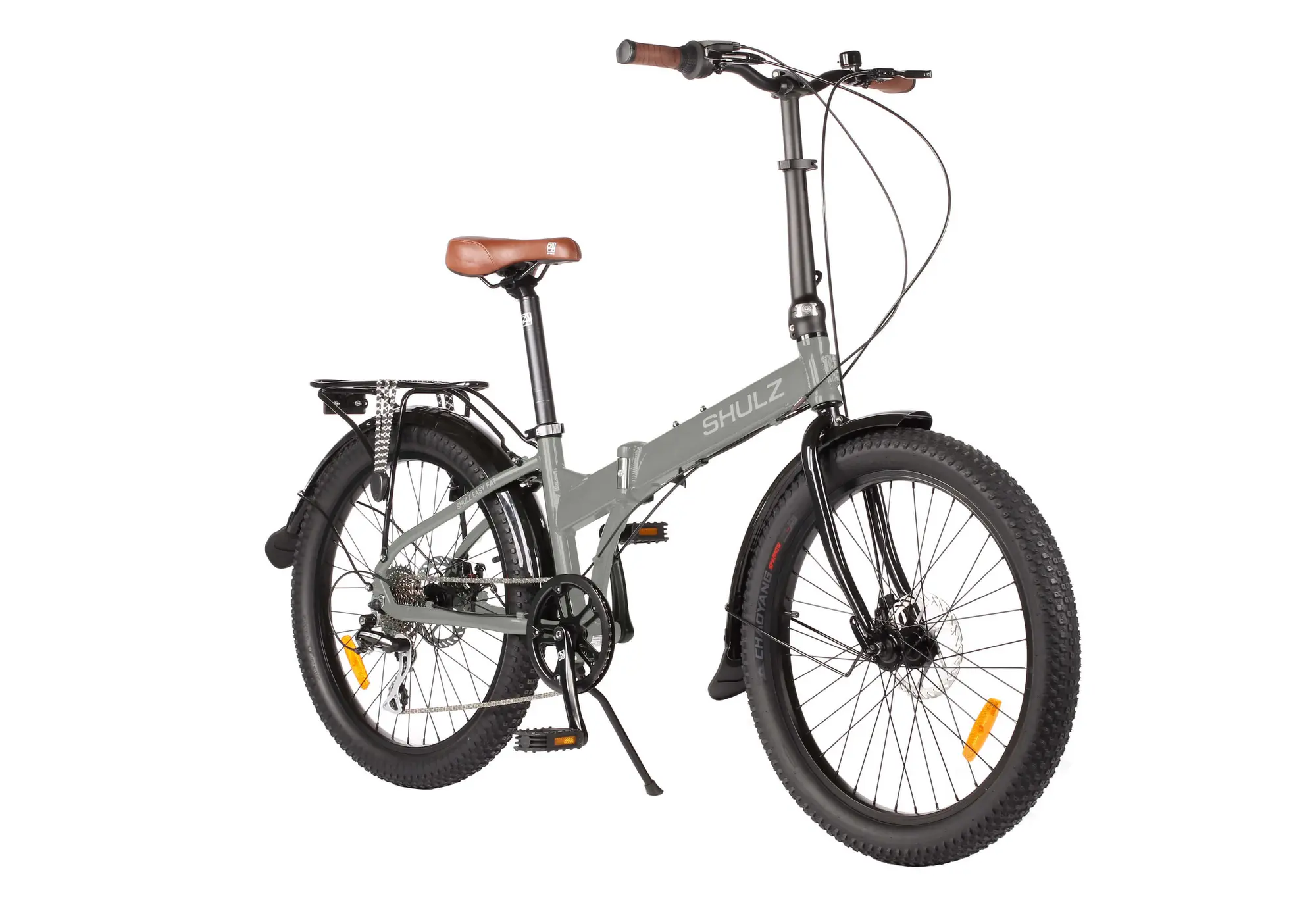 Велосипед Shulz Easy Fat 24 серый 1