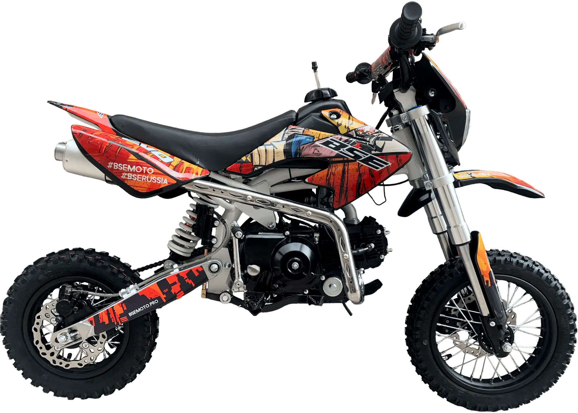 Мотоцикл BSE Evo 110e Samurai SA 12/10 / B0EVCB045BHW3 1
