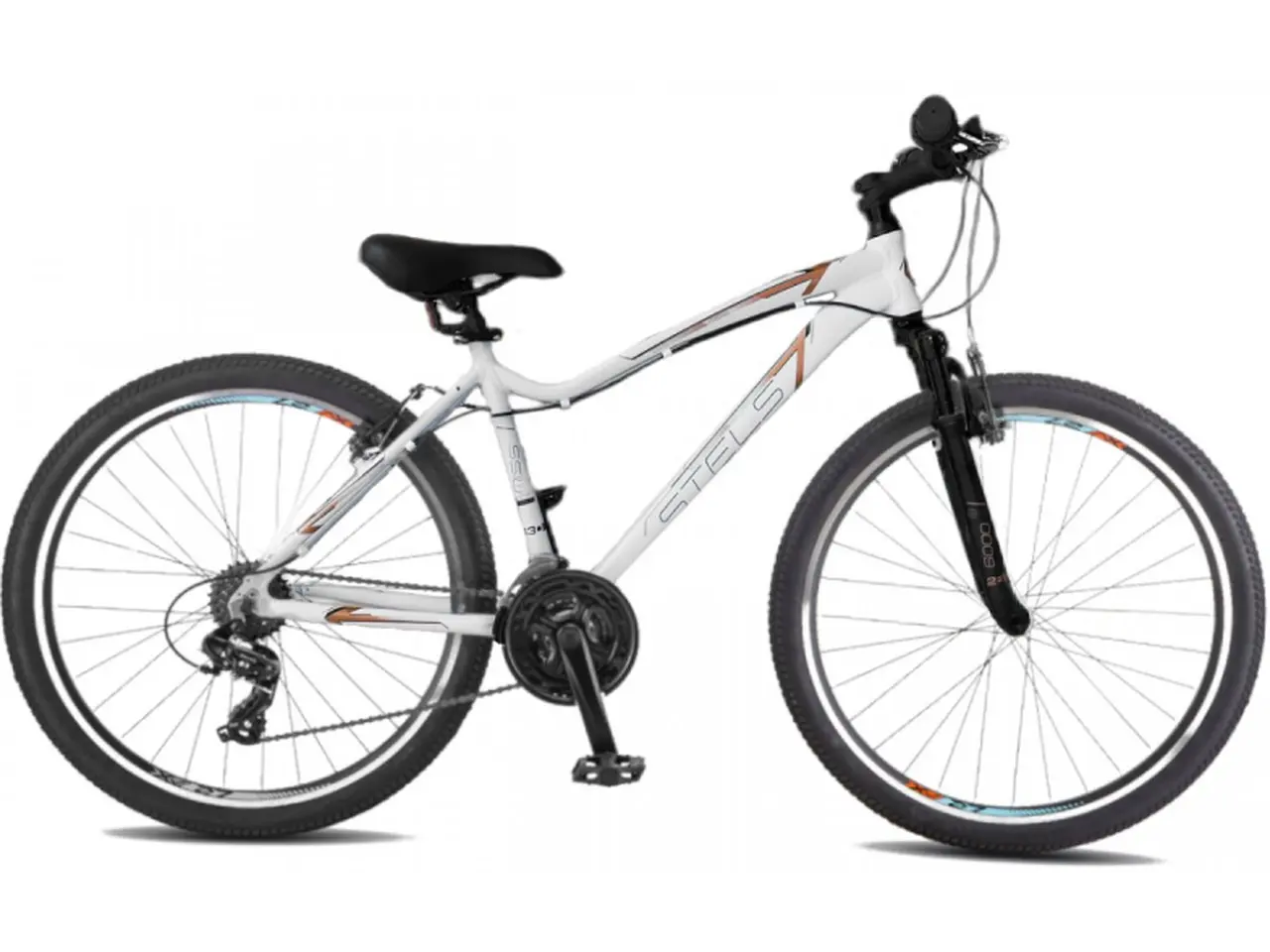 Велосипед Stels Miss 6000 V 26 K010 р.17 2023 (белый) 1