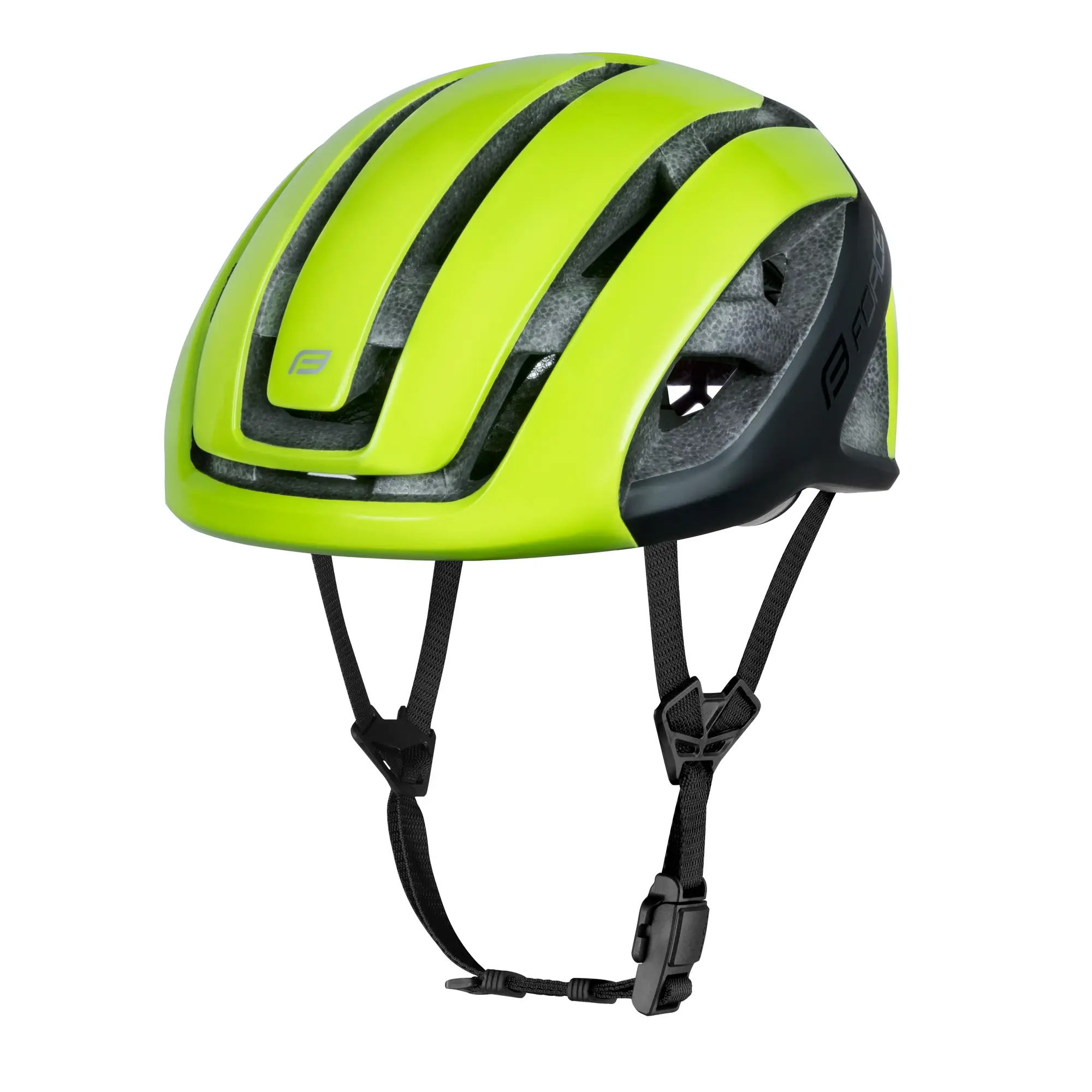 Шлем велосипедный Force NEO fluo-черный, р-р S-M (55-59см) 1